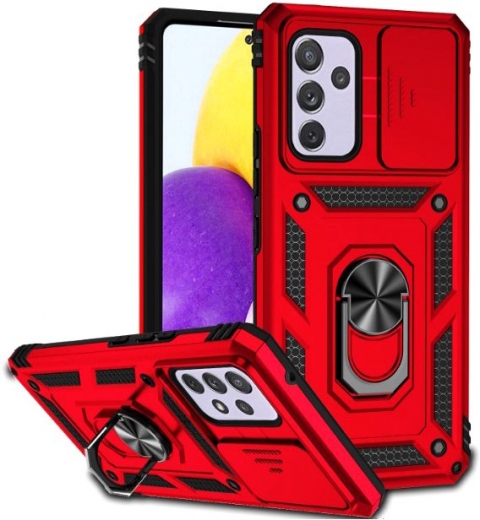 Панель BeCover Military для Samsung Galaxy A13 5G SM-A136 / A04s SM-A047 (708214) Red - фото - интернет-магазин электроники и бытовой техники TTT