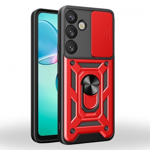 Панель BeCover Military для Samsung Galaxy A57 5G SM-A576 (715509) Red - фото - інтернет-магазин електроніки та побутової техніки TTT