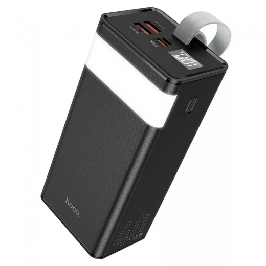 УМБ Hoco J86 Powermaster 40000mAh 20W PD Black - фото - інтернет-магазин електроніки та побутової техніки TTT