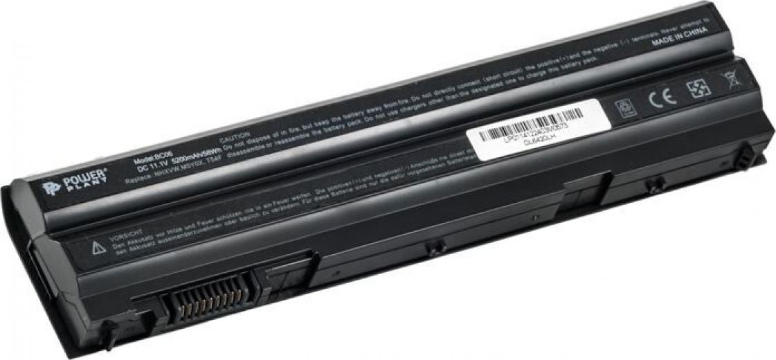 Акумулятор PowerPlant для DELL Latitude E6420 (X57F1, DL6420LH) 11.1V 5200mAh (NB00000117) - фото - інтернет-магазин електроніки та побутової техніки TTT