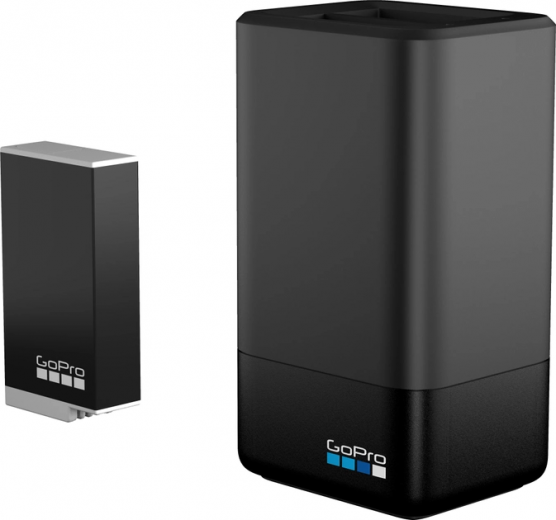 Зарядний пристрій GoPro GoPro MAX DualBatteryCharger + Enduro Battery (ACDBD-011-EU) - фото - інтернет-магазин електроніки та побутової техніки TTT