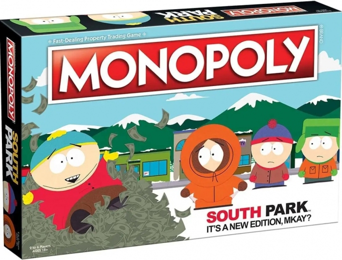 Гра настільна Winning Moves South Park Monopoly (WM01956-EN1-6) - фото - інтернет-магазин електроніки та побутової техніки TTT