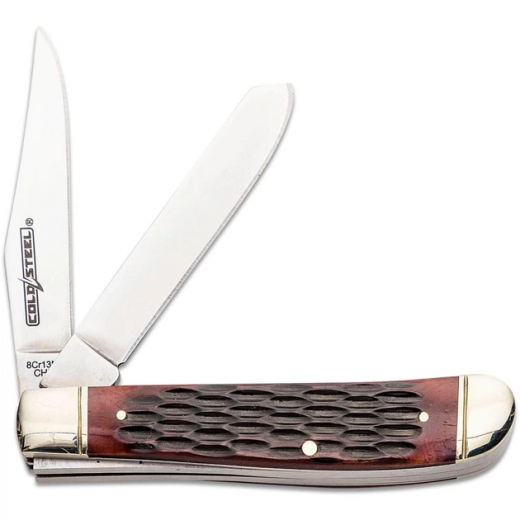 Нож складной Cold Steel Mini Trapper Jigged Bone (CS-FL-MTRPR-J) - фото - интернет-магазин электроники и бытовой техники TTT