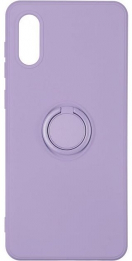 Чехол-накладка Gelius Ring Holder Case для Samsung Galaxy A02 Lilak - фото - интернет-магазин электроники и бытовой техники TTT