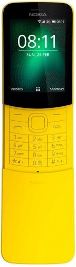 Смартфон Nokia 8110 4G Yellow - фото - интернет-магазин электроники и бытовой техники TTT