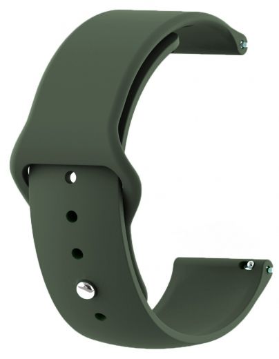 Ремінець BeCover для Xiaomi Amazfit Bip/Bip Lite/Bip S Lite/GTR 42mm/GTS/TicWatch S2/TicWatch E (706204) Khaki - фото - інтернет-магазин електроніки та побутової техніки TTT
