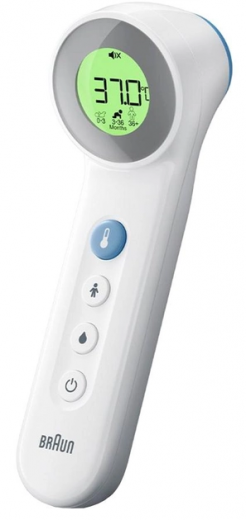 Бесконтактный сенсорный термометр Braun BNT400 - фото - интернет-магазин электроники и бытовой техники TTT