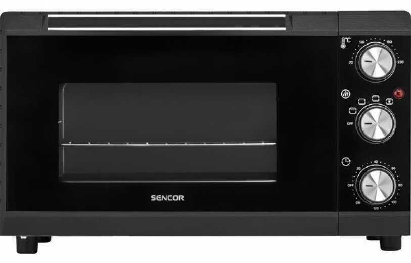 Электропечь Sencor SEO2000BK - фото Электропечь Sencor SEO2000BK - фото - интернет-магазин электроники и бытовой техники TTT