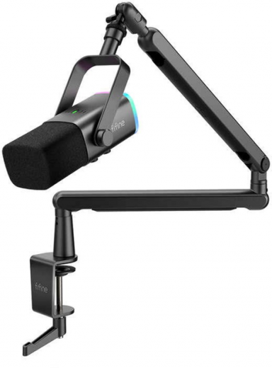 Мікрофон Fifine TAM8 USB/XLR Black - фото - інтернет-магазин електроніки та побутової техніки TTT