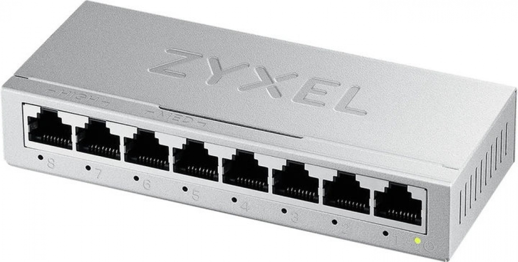 Коммутатор Zyxel GS-108B v5 (GS-108BV5-EU0101F) - фото - интернет-магазин электроники и бытовой техники TTT