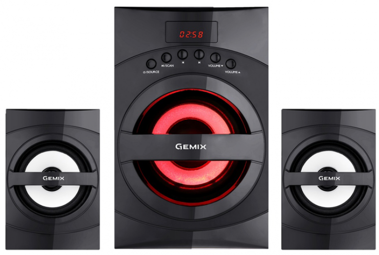 Акустична система Gemix SB-130X Black - фото - інтернет-магазин електроніки та побутової техніки TTT