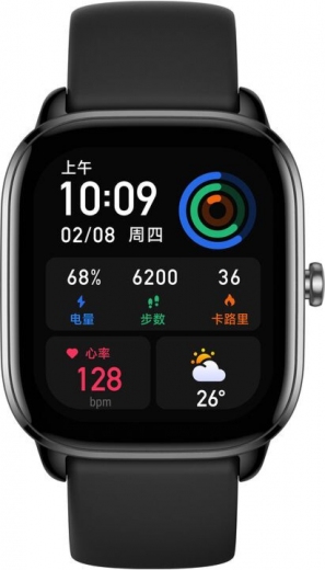 Смарт-часы Amazfit GTS 4 Mini Midnight Black - фото - интернет-магазин электроники и бытовой техники TTT