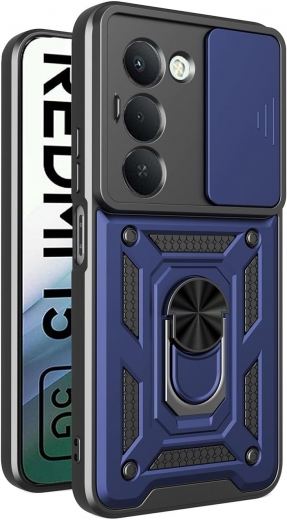Панель BeCover Military для Xiaomi Redmi 15 (713922) Blue - фото - інтернет-магазин електроніки та побутової техніки TTT