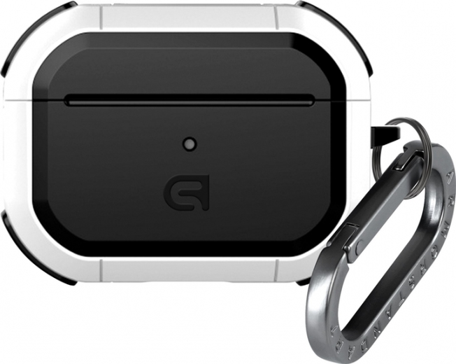 Чохол для навушників ArmorStandart Panzer для Apple Airpods Pro 2 (ARM82753) White - фото - інтернет-магазин електроніки та побутової техніки TTT