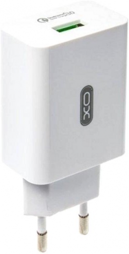 Сетевое зарядное устройство XO QC 3.0 L36 18W/1USB (L36-L-WH) White - фото Сетевое зарядное устройство XO QC 3.0 L36 18W/1USB (L36-L-WH) White - фото - интернет-магазин электроники и бытовой техники TTT
