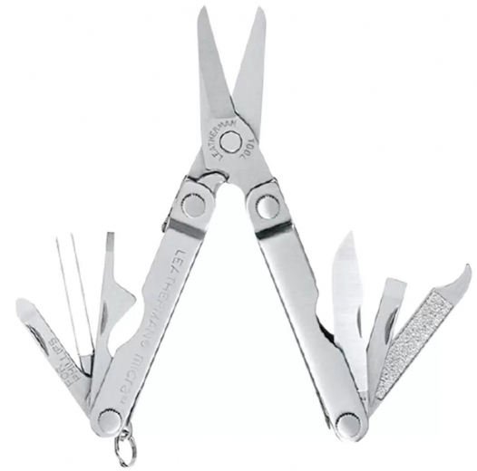 Мультитул Leatherman Micra (64010181N) Silver - фото - интернет-магазин электроники и бытовой техники TTT