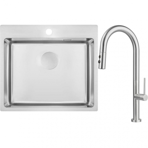 Кухонна мийка Deante OLFATO (ZPOE010B) - фото Кухонна мийка Deante OLFATO (ZPOE010B) - фото - інтернет-магазин електроніки та побутової техніки TTT