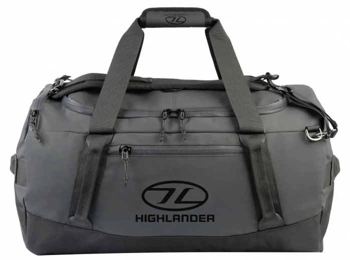 Дорожная сумка Highlander водозащитная Hauler Duffel 65L (DB133-BK) Black  - фото - интернет-магазин электроники и бытовой техники TTT