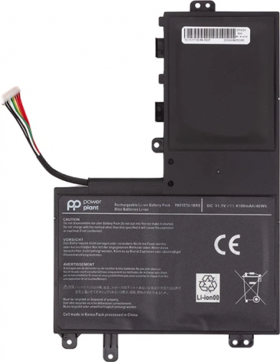 Аккумулятор PowerPlant для TOSHIBA Satellite E55 (PA5157U-1BRS) 11.1V 4100mAh (NB510245) - фото - интернет-магазин электроники и бытовой техники TTT