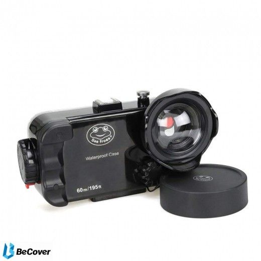 Подводный бокс BeCover для Apple iPhone 6/6S/7/8 (BC_702537) Black - фото - интернет-магазин электроники и бытовой техники TTT