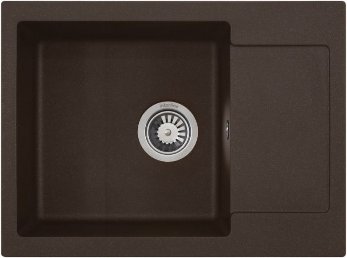 Кухонная мойка INTERLINE SPRING chocolate - фото Кухонная мойка INTERLINE SPRING chocolate - фото - интернет-магазин электроники и бытовой техники TTT