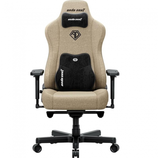 Кресло геймерское Anda Seat Kaiser 3E Size XL (AD23YC-XL-09-H-CF-H01) Dark Beige Fabric  - фото Кресло геймерское Anda Seat Kaiser 3E Size XL (AD23YC-XL-09-H-CF-H01) Dark Beige Fabric  - фото - интернет-магазин электроники и бытовой техники TTT