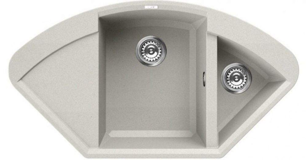 Кухонна мийка ELLECI EASY CORNER TITANO 68 - фото - інтернет-магазин електроніки та побутової техніки TTT