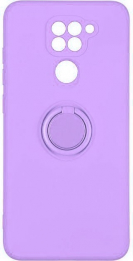 Чохол-накладка Gelius Ring Holder Case для Xiaomi Redmi 9а Lilac - фото - інтернет-магазин електроніки та побутової техніки TTT