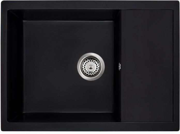 Кухонная мойка INTERLINE SPRING black - фото Кухонная мойка INTERLINE SPRING black - фото - интернет-магазин электроники и бытовой техники TTT