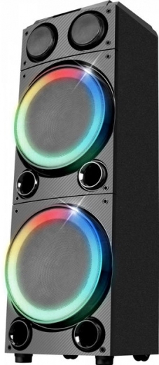 Портативна колонка Toshiba TY-ASC402 Party Speaker 200W RGB Black - фото - інтернет-магазин електроніки та побутової техніки TTT