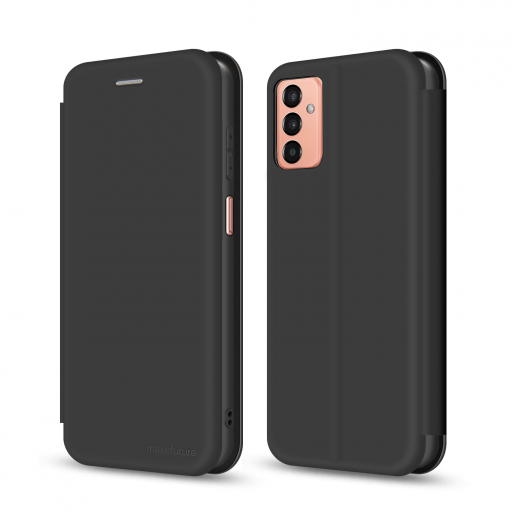 Чохол-книжка Make Flip Soft-Touch PU Samsung M13 (MCP-SM13BK) Black - фото - інтернет-магазин електроніки та побутової техніки TTT
