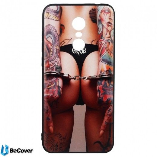 Панель BeCover Print Xiaomi Redmi 5 Plus (702097) Tatoo - фото - интернет-магазин электроники и бытовой техники TTT