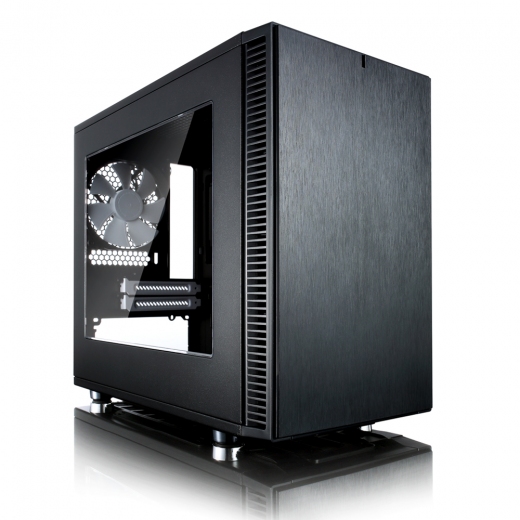 Корпус Fractal Design Define Nano S Window (FD-CA-DEF-NANO-S-BK-W) Black  - фото - интернет-магазин электроники и бытовой техники TTT