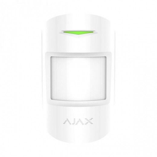 Беспроводной датчик движения и разбития стекла Ajax CombiProtect White (000001134) - фото - интернет-магазин электроники и бытовой техники TTT