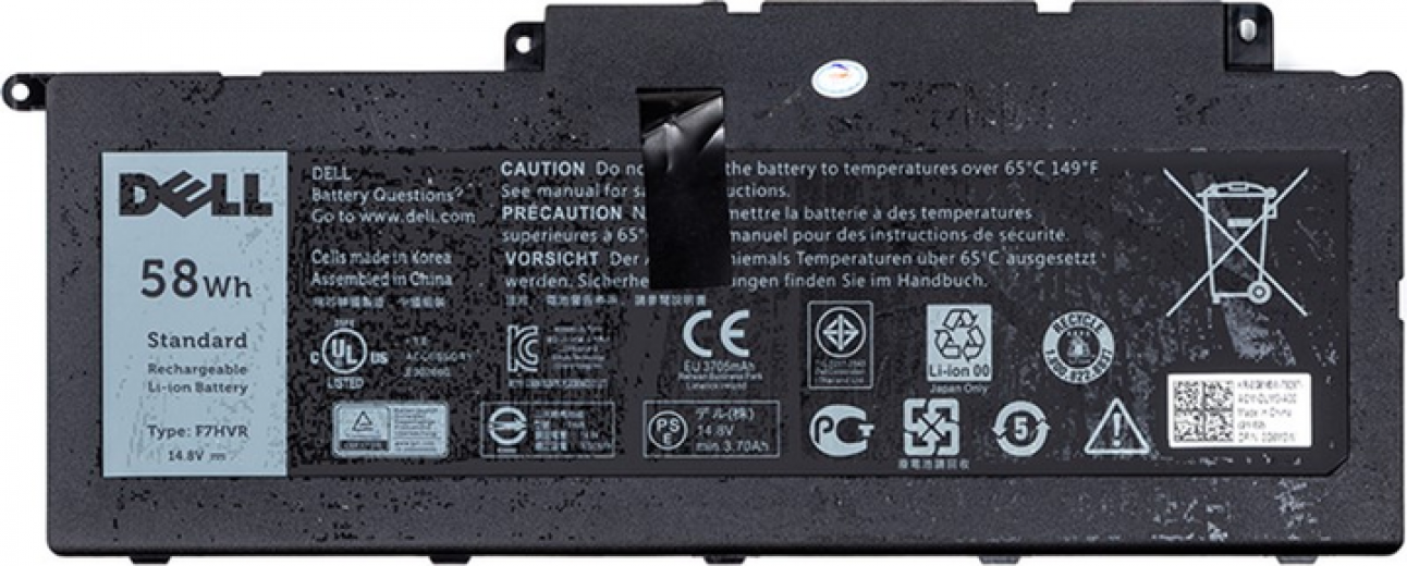 Аккумулятор PowerPlant для ноутбуков DELL Inspiron 17 7737 (F7HVR) 14.8V 58Wh (NB440764) - фото - интернет-магазин электроники и бытовой техники TTT