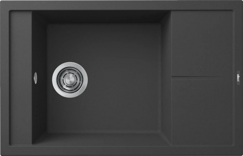 Кухонная мойка гранит Elleci Unico 305,  40 Nero - фото - интернет-магазин электроники и бытовой техники TTT