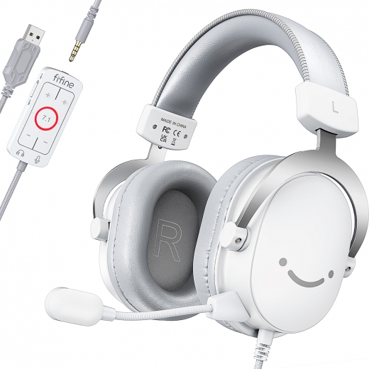 Наушники Fifine H9W White - фото Наушники Fifine H9W White - фото - интернет-магазин электроники и бытовой техники TTT