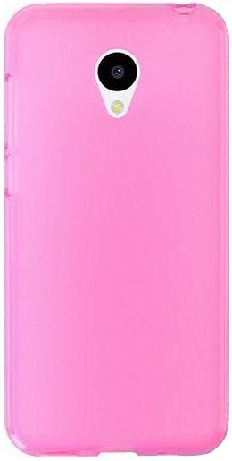 Накладка силіконова для Meizu M5с Pink - фото - інтернет-магазин електроніки та побутової техніки TTT