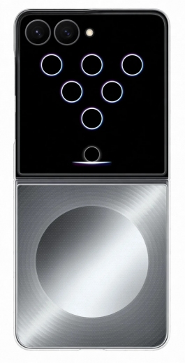 Панель Samsung Flipsuit для Samsung Galaxy Flip 8 (EF-FF776CJEGUA) Silver - фото - інтернет-магазин електроніки та побутової техніки TTT