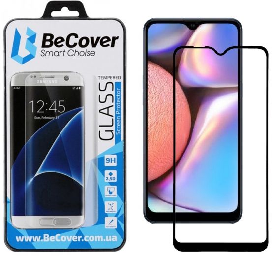 Захисне скло BeCover для Samsung Galaxy A10s 2019 SM-A107 (BC_704116) Black - фото - інтернет-магазин електроніки та побутової техніки TTT
