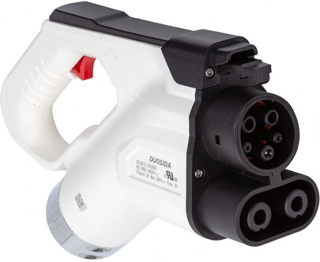 Коннектор Duosida для зарядки электромобиля CCS Combo 1, 200 A, 3-фазный (EV200474) - фото Коннектор Duosida для зарядки электромобиля CCS Combo 1, 200 A, 3-фазный (EV200474) - фото - интернет-магазин электроники и бытовой техники TTT