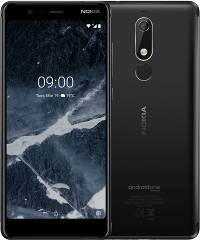 Смартфон Nokia 5.1 3/32Gb Black (Vodafone) - фото - интернет-магазин электроники и бытовой техники TTT