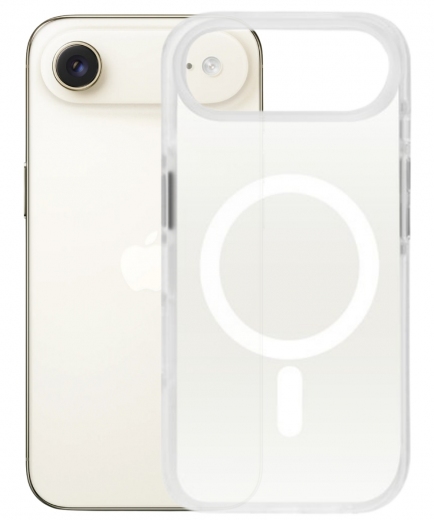 Панель BeCover FIBRA Shock-Proof case with MagSafe для Apple iPhone 17 Air (715459) White - фото - інтернет-магазин електроніки та побутової техніки TTT