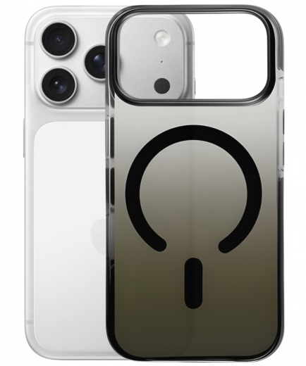 Панель BeCover FIBRA Shock-Proof case with MagSafe для Apple iPhone 17 Pro Max (715468) Black - фото - интернет-магазин электроники и бытовой техники TTT