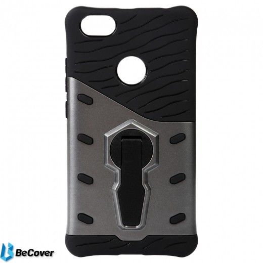 Противоударный чехол-подставка Becover для Xiaomi Redmi Note 5A (BC_701692) Black - фото - интернет-магазин электроники и бытовой техники TTT