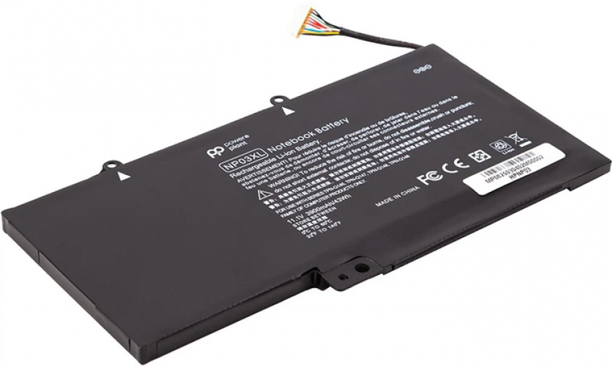 Аккумулятор PowerPlant для HP Envy 15-U010DX (NP03XL) 11.1V 3900mAh (NB462483) - фото - интернет-магазин электроники и бытовой техники TTT