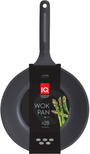 Сковорода IQ Be Chef ВОК 28 см (IQ-1144-28 w) - фото - интернет-магазин электроники и бытовой техники TTT