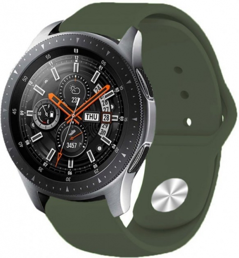 Ремінець BeCover для Honor MagicWatch 2 / Huawei Watch 3 Pro Classic 46mm (707065) Khaki - фото - інтернет-магазин електроніки та побутової техніки TTT