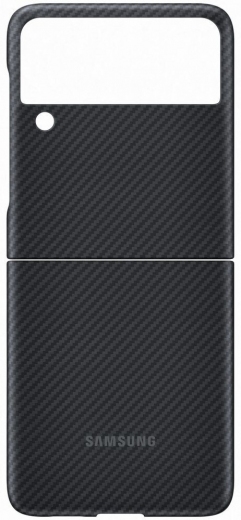 Чехол Aramid для Samsung Galaxy Flip3 (EF-XF711SBEGRU) Black  - фото - интернет-магазин электроники и бытовой техники TTT
