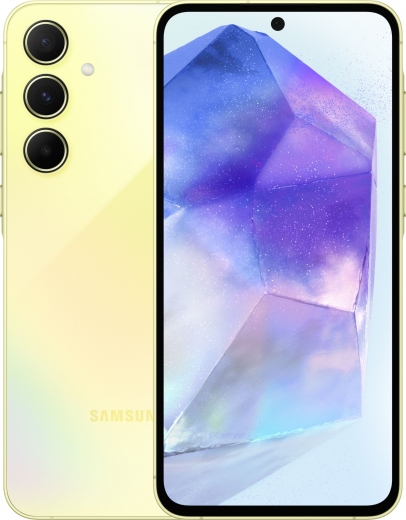 Смартфон Samsung Galaxy A55 5G 8/128GB (SM-A556BZYAEUC) Lemon - фото Смартфон Samsung Galaxy A55 5G 8/128GB (SM-A556BZYAEUC) Lemon - фото - інтернет-магазин електроніки та побутової техніки TTT